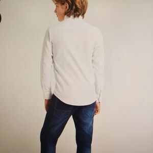 Tommy Hilfiger White Button Down Shirt for Kids